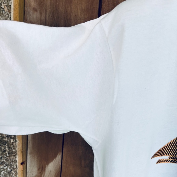 Rare Fruit Of The Loom Vintage Single Stitch Golden Sailboat Jamaica Size M - Picture 4 of 11